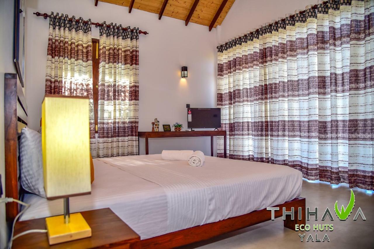 مبيت وإفطار تيساماهاراما Thihawa Eco Huts Yala المظهر الخارجي الصورة