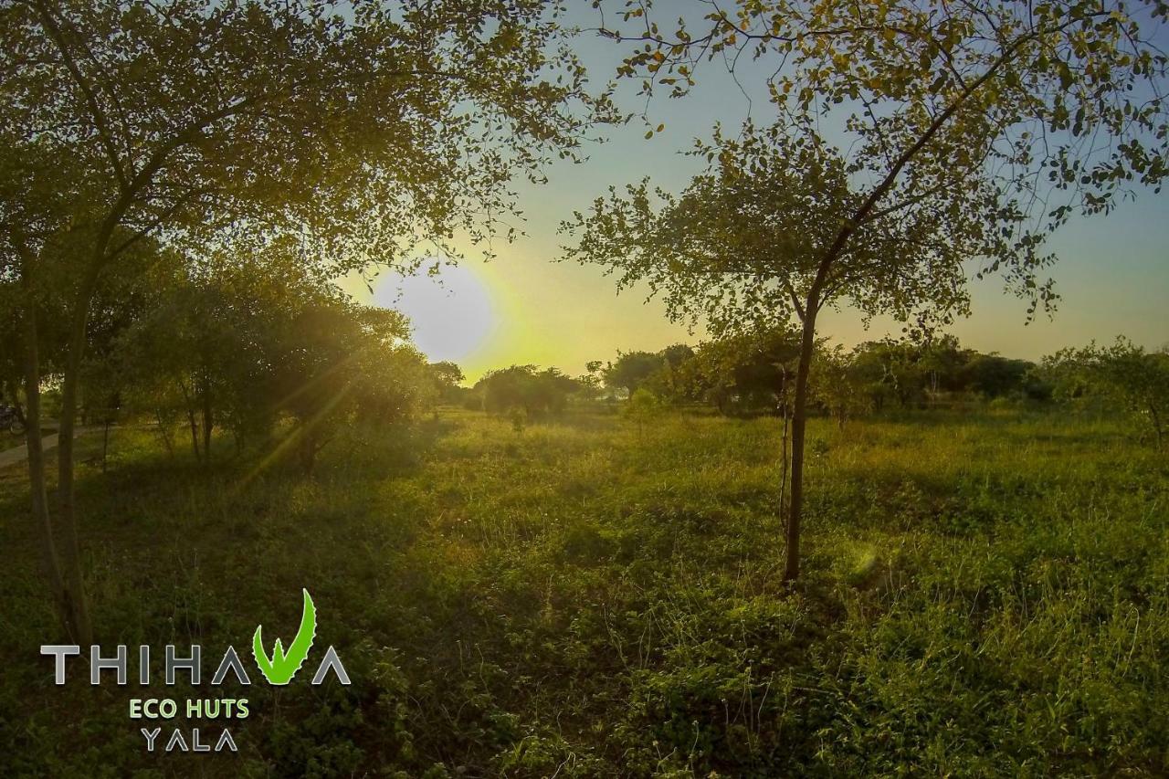 مبيت وإفطار تيساماهاراما Thihawa Eco Huts Yala المظهر الخارجي الصورة